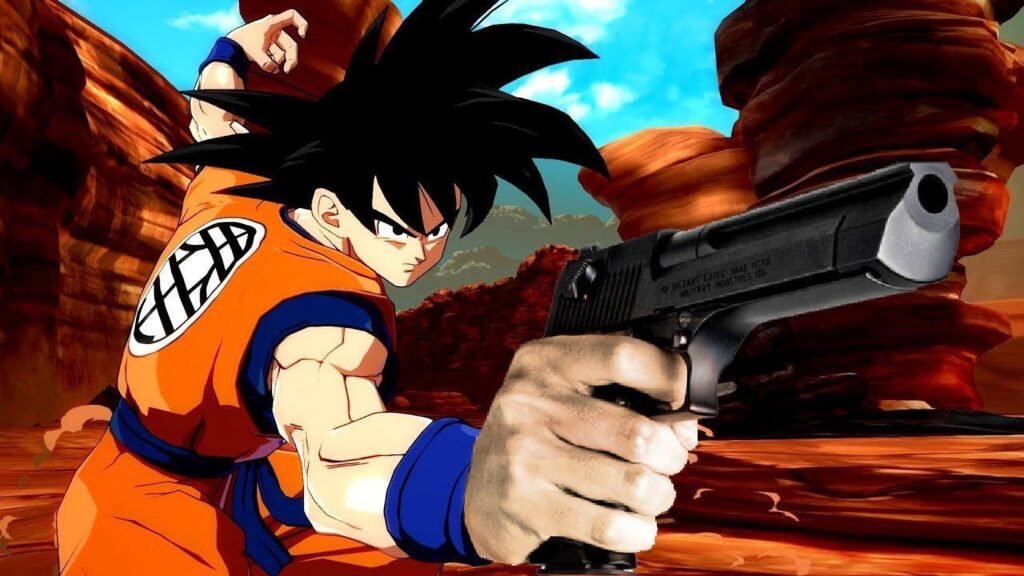 Dragon-Ball-Fortnite-Goku-Pistola