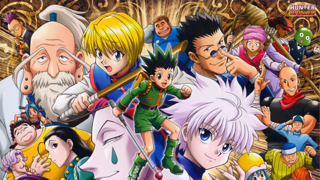 Anime HunterxHunter HunterExamArc