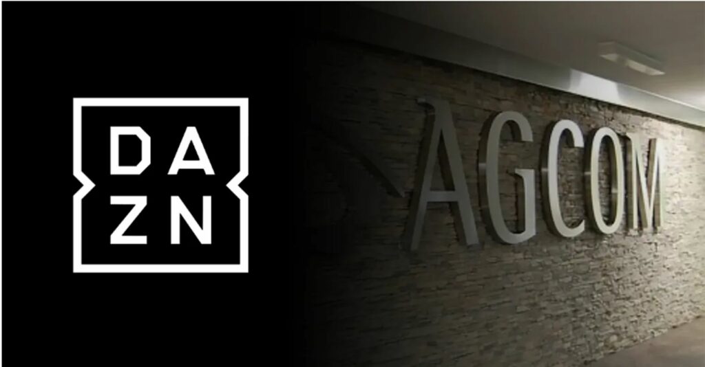 dazn agcom calcio serie a