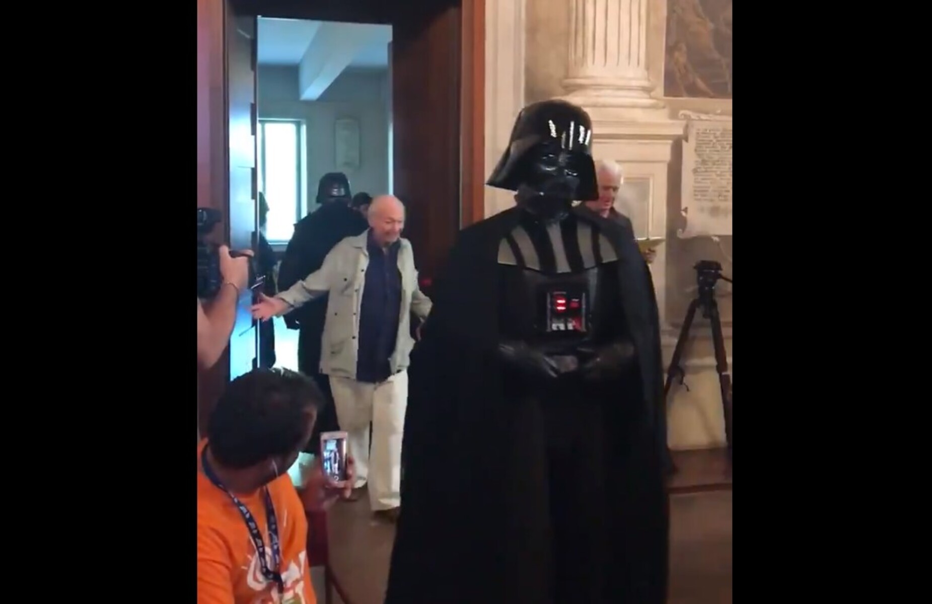 Piero Angela Darth Vader