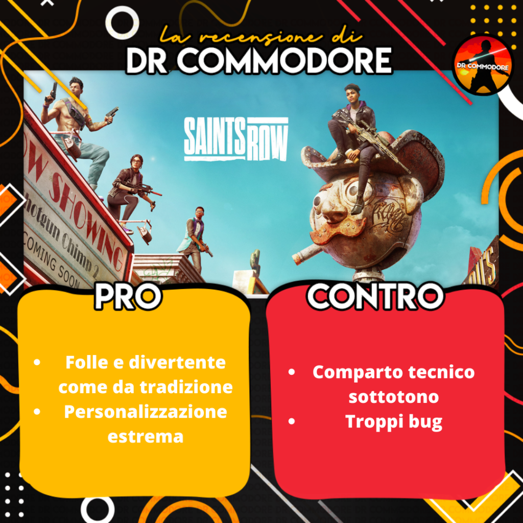 saints row recensione pro e contro