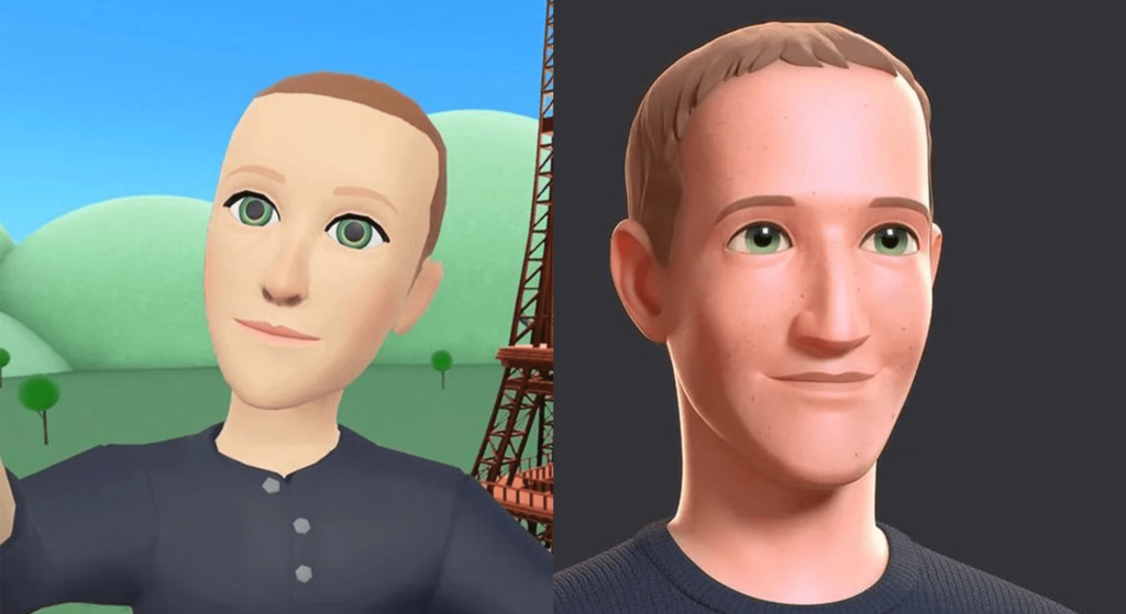 Zuckerberg metaverso avatar redesign francia spagna min