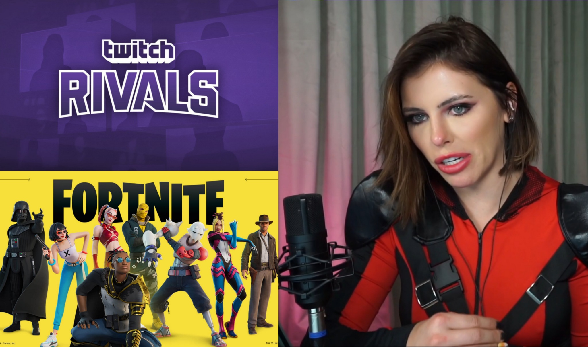 Twitch Rivals Fortnite Adriana Chechik