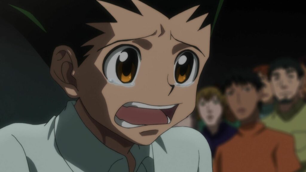 hunter x hunter togashi sad triste gon