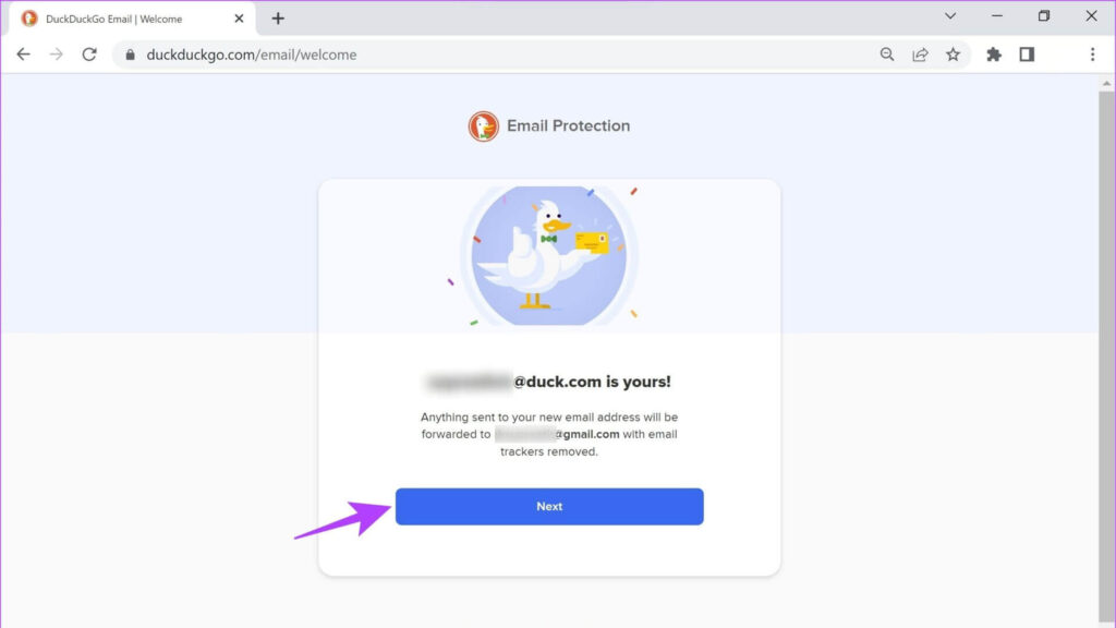 DuckDuckGo email sicura protection