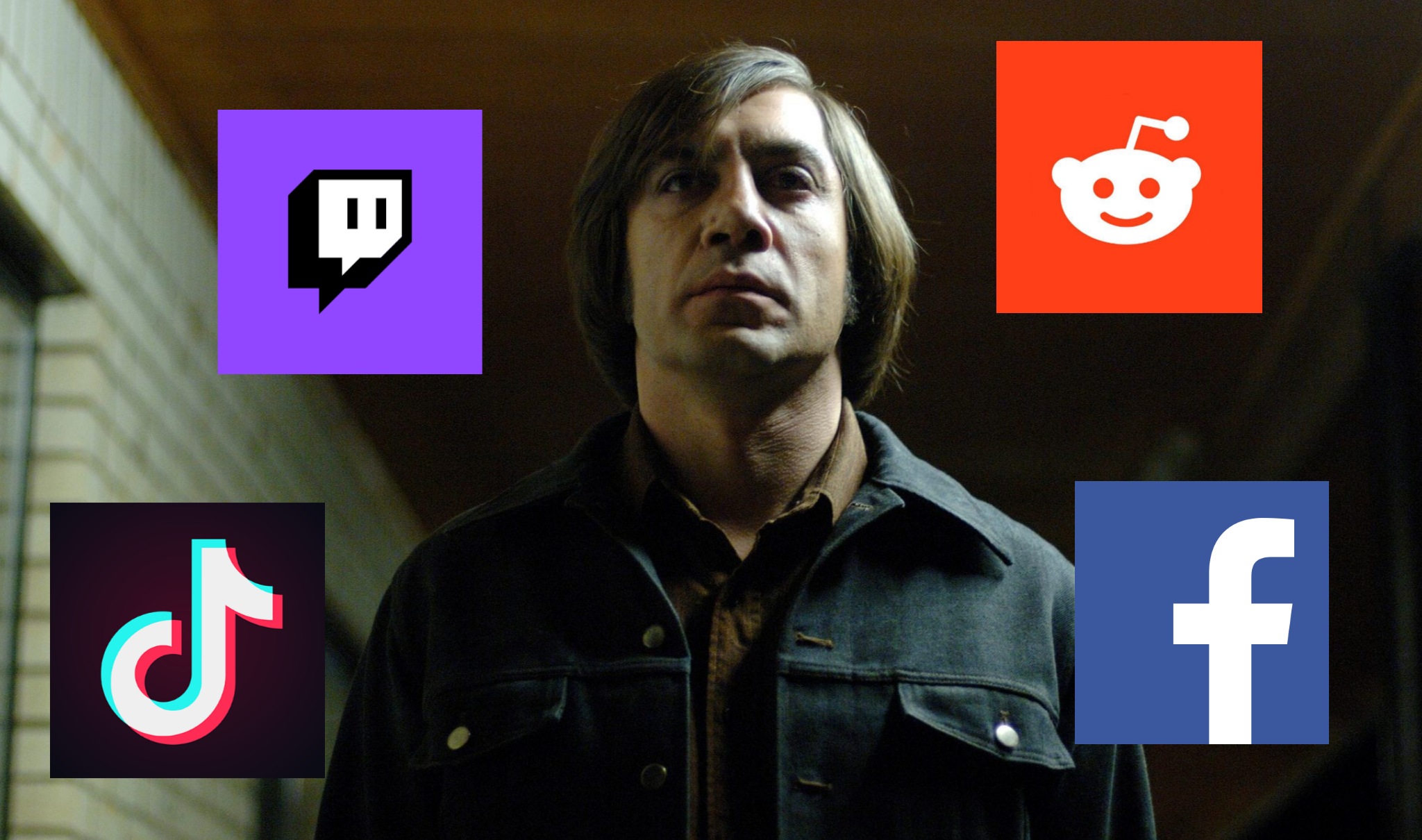 Articolo Generazione Z, con Javier Bardem, con Twitch, Reddit, Facebook e TikTok