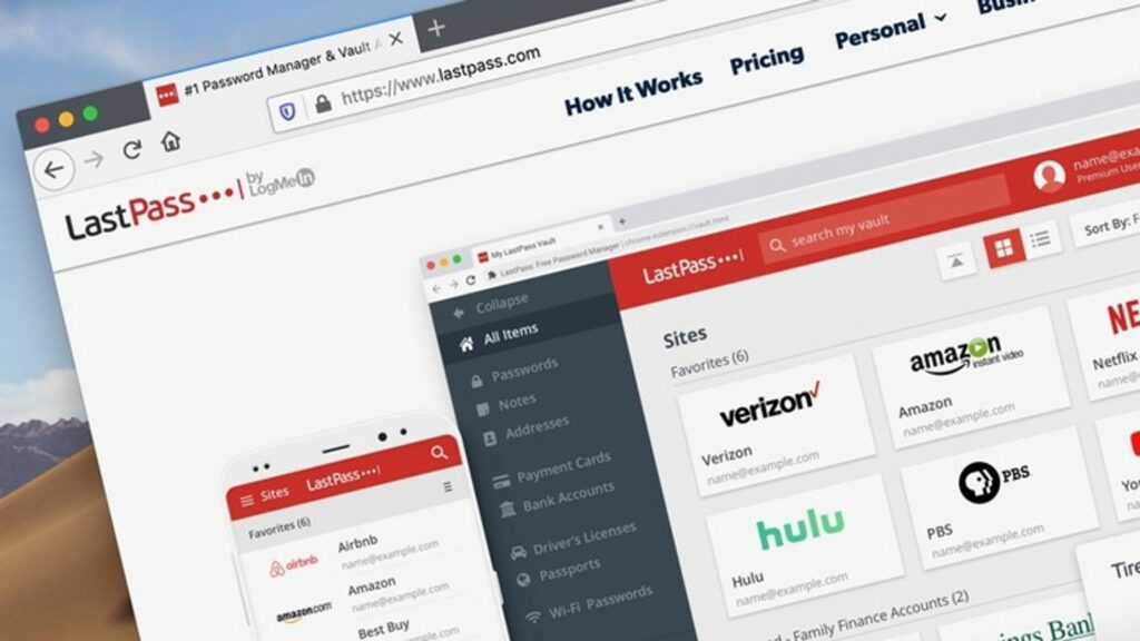 lastpass password manager