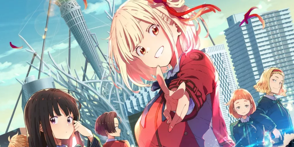 lycoris recoil release date ending theme more announced main