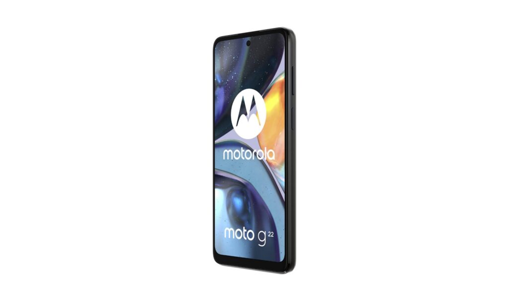 Motorola Moto G22 schermo