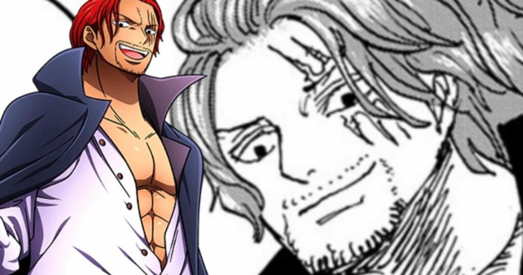 one piece shanks il rosso