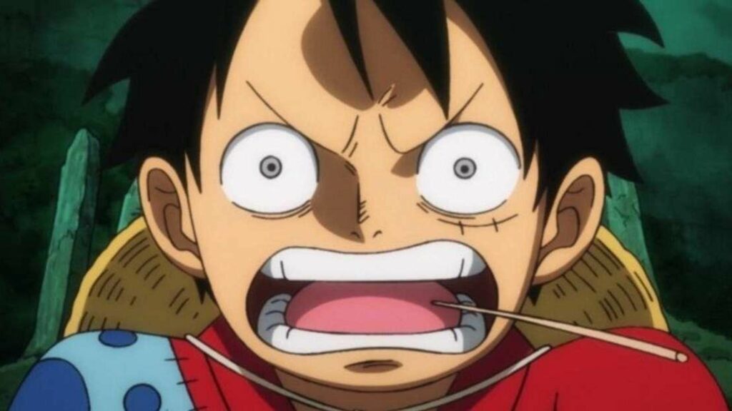 one piece luffy shocked stupito