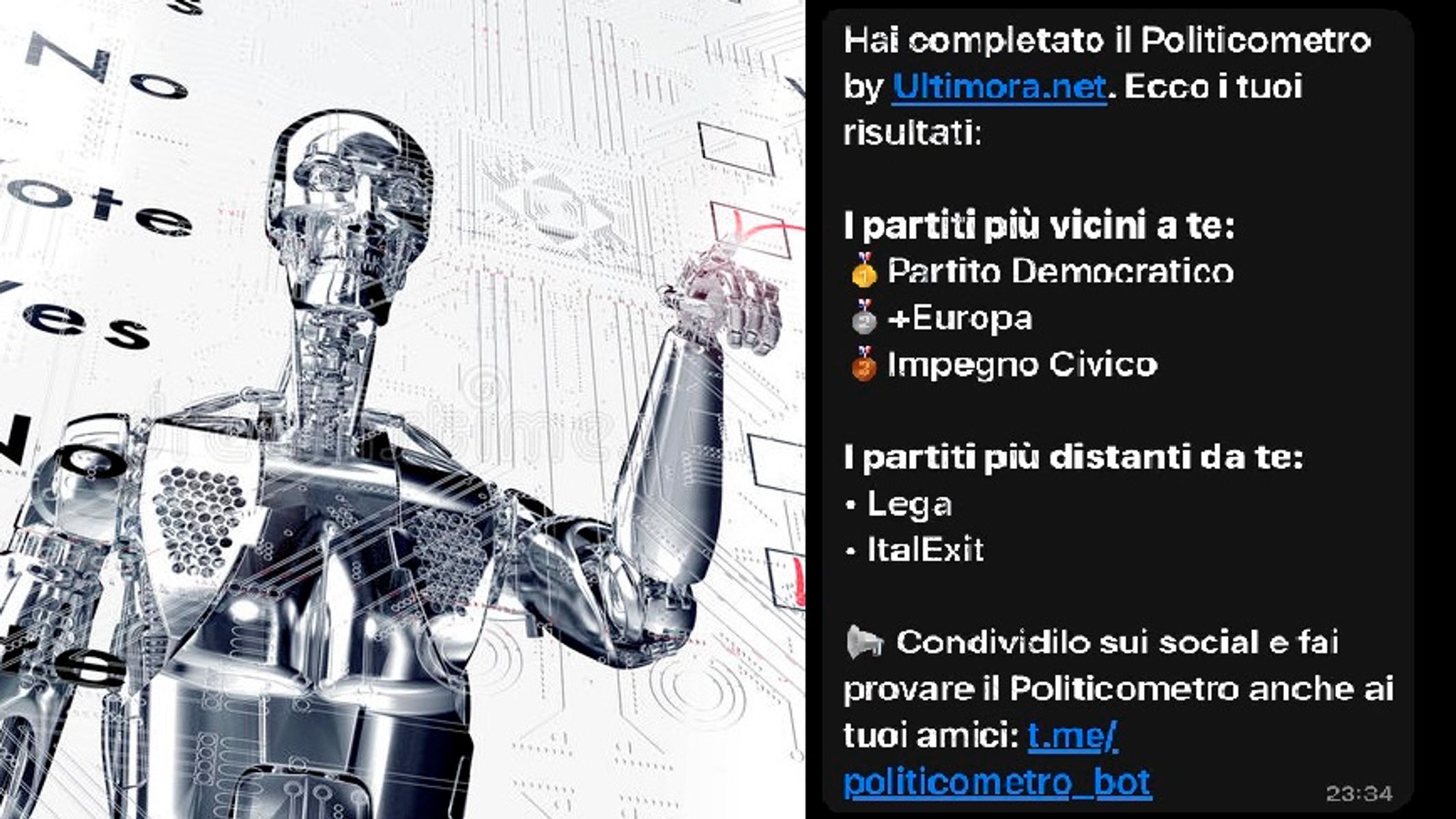 robot voting virtual click d illustration 74242537 1