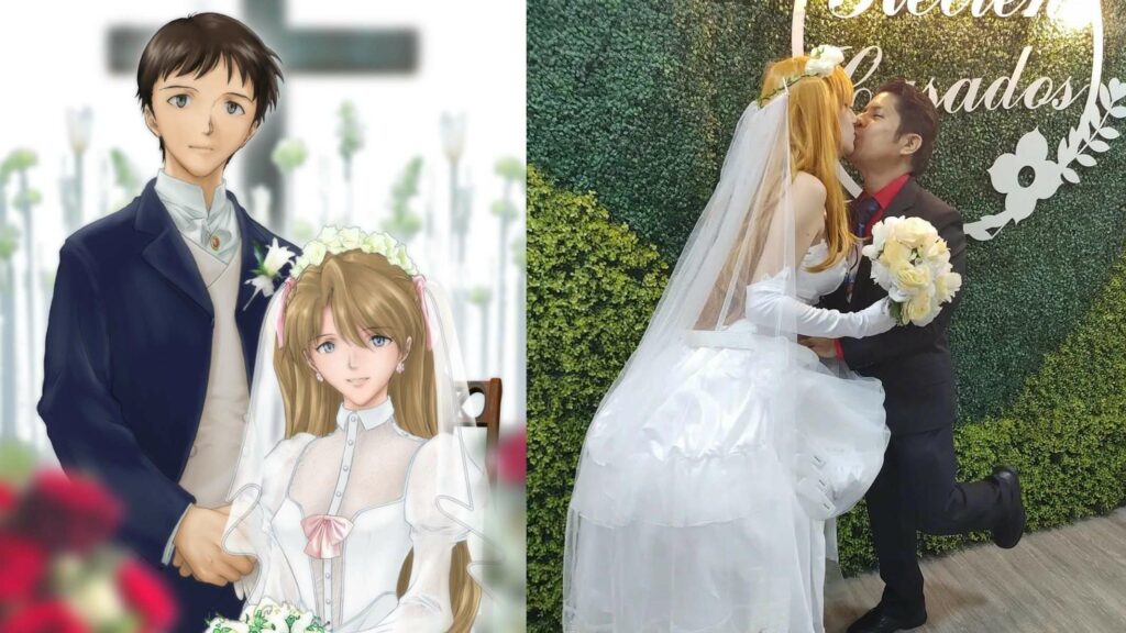 neon genesis evangelion matrimonio cosplayer cosplay