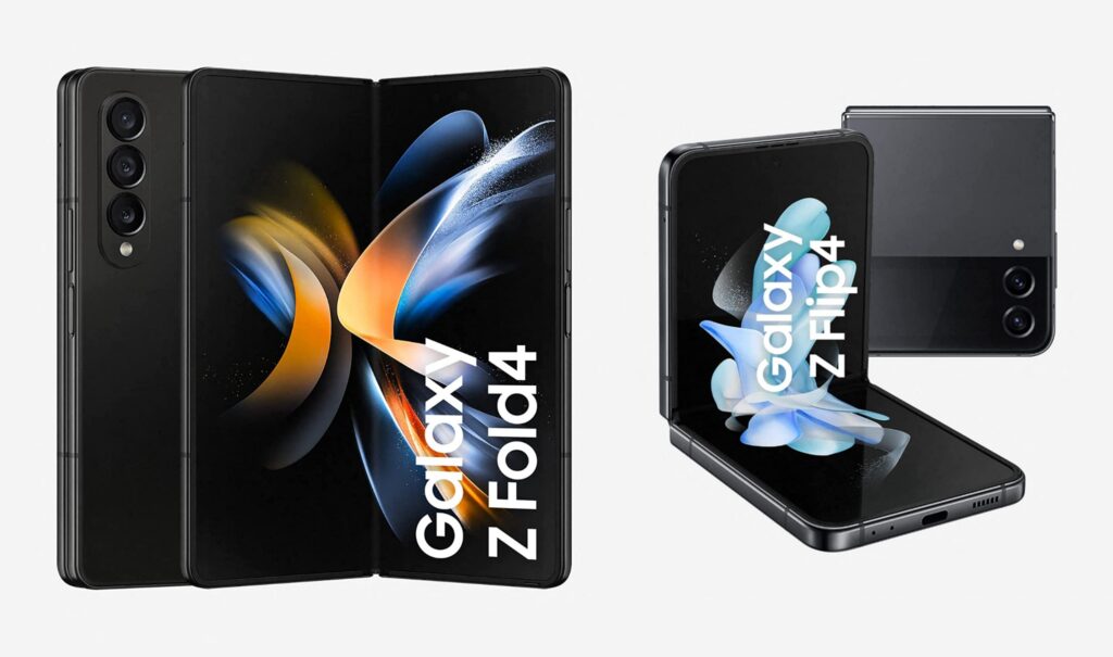 Samsung Galaxy Z Fold4 e Z Flip4