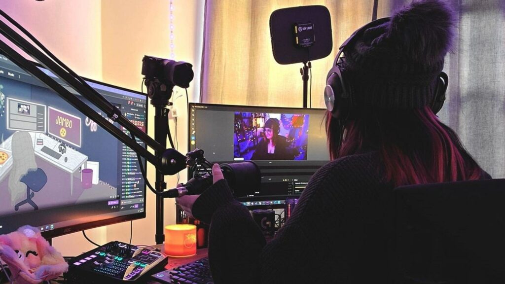 content creator creatore di contenuti streaming live social twitch