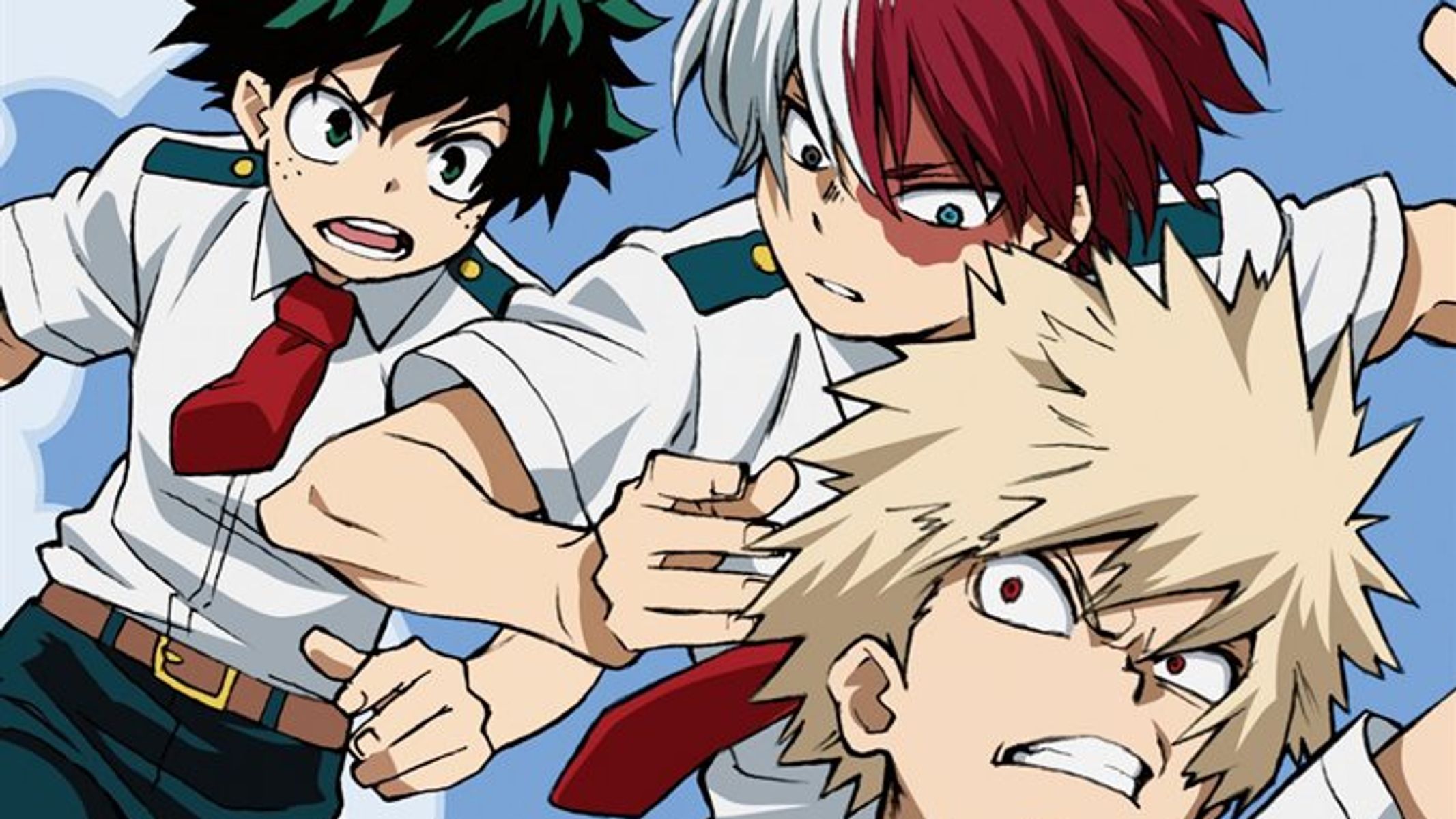 thumb2 boku no hero academia midoriya izuku katsuki bakugou shouto todoroki main characters 1