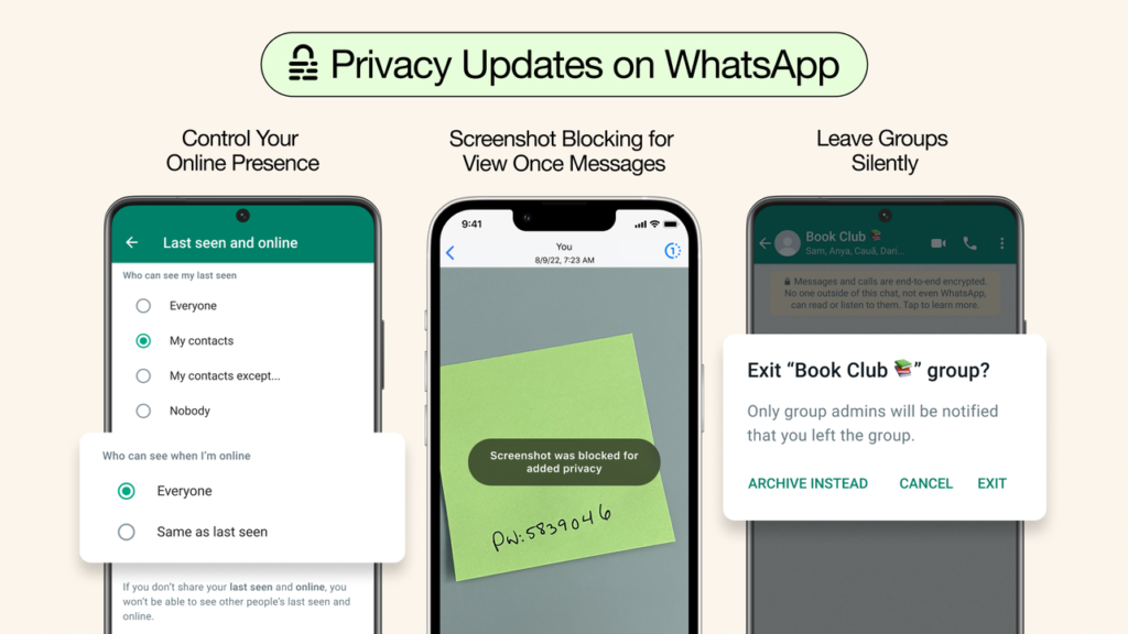Update Privacy WhatsApp