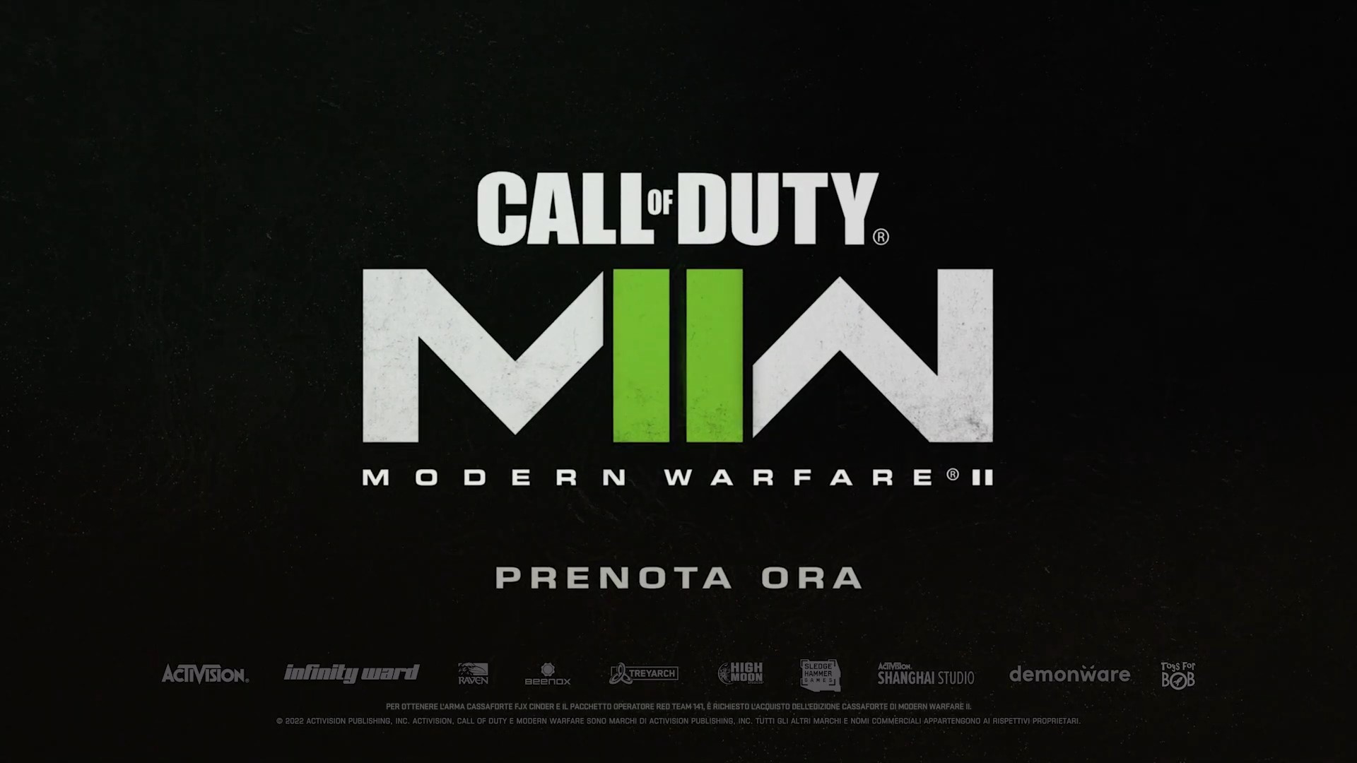 Call of duty Modern Warfare 2 2022