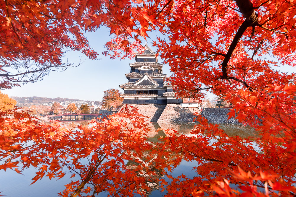 Japan momiji autumn Loic Lagarde Matsumoto