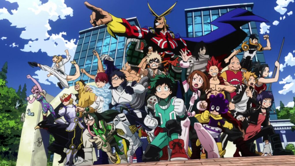 My Hero Academia anime