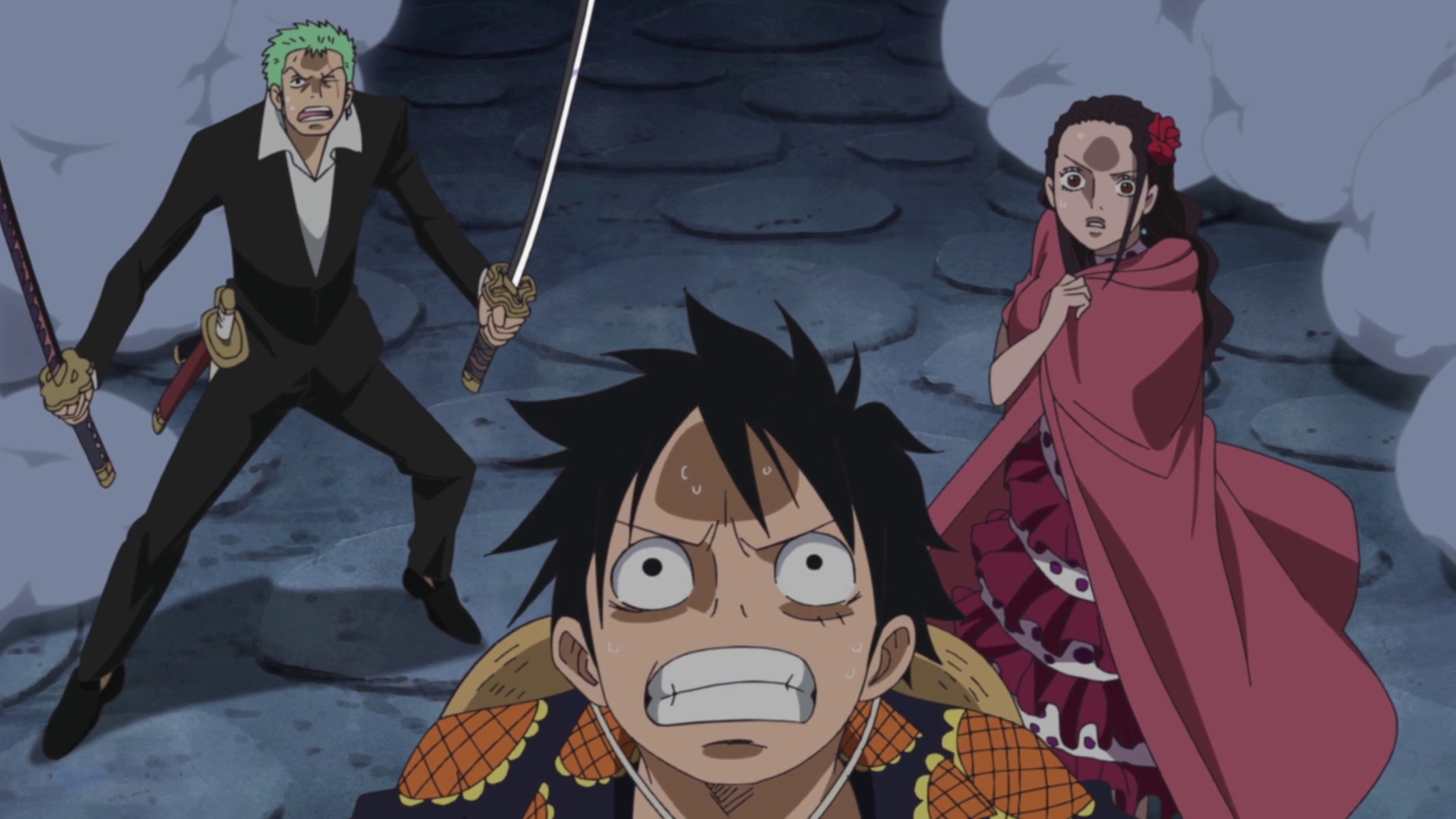 One Piece 1089: l'anime rivela dettagli importanti sul Rego di Lulusia