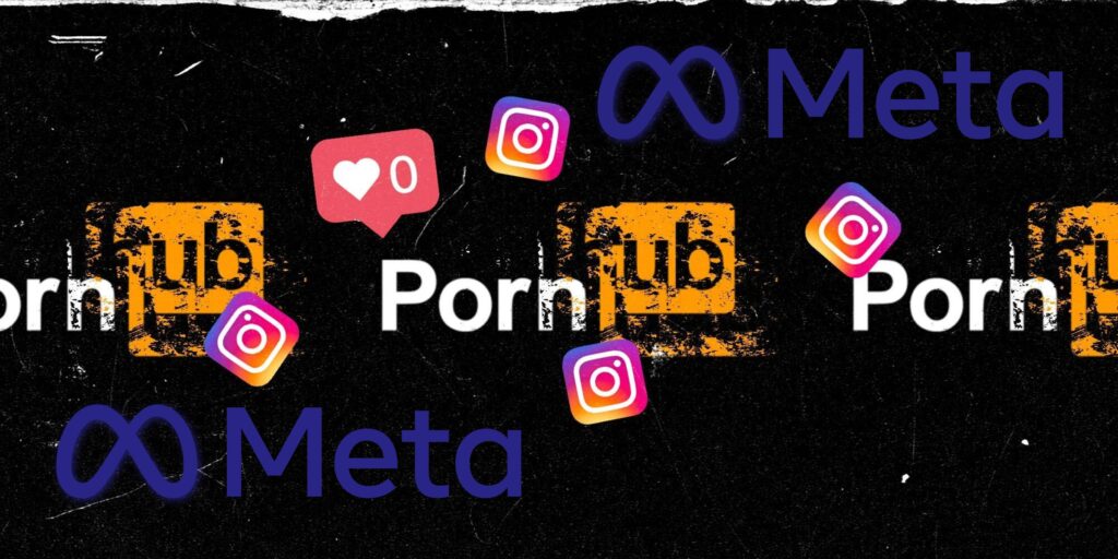 Pornhub Meta Instagram