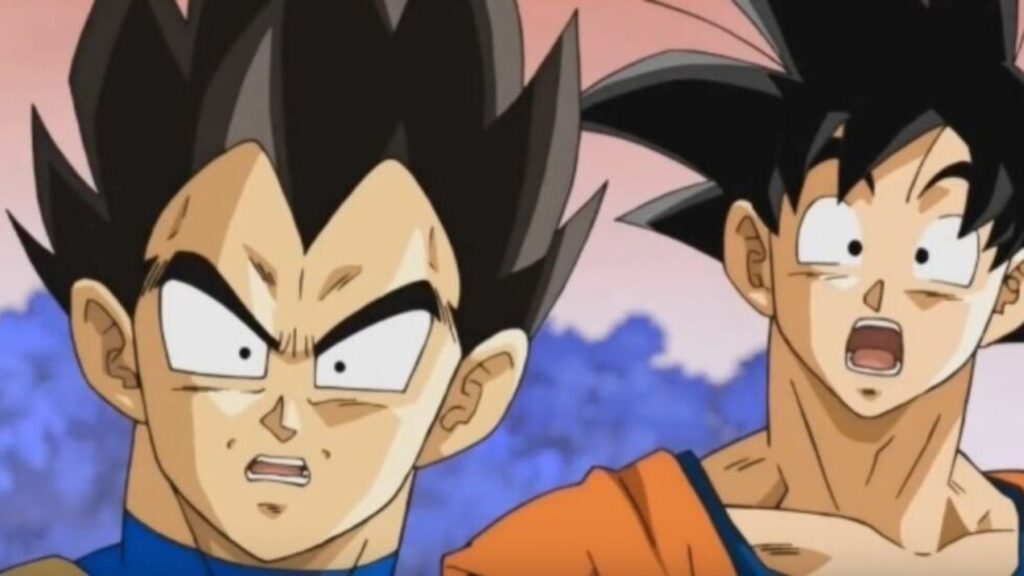 dragon ball super goku vegeta muten onda energetica saiyan