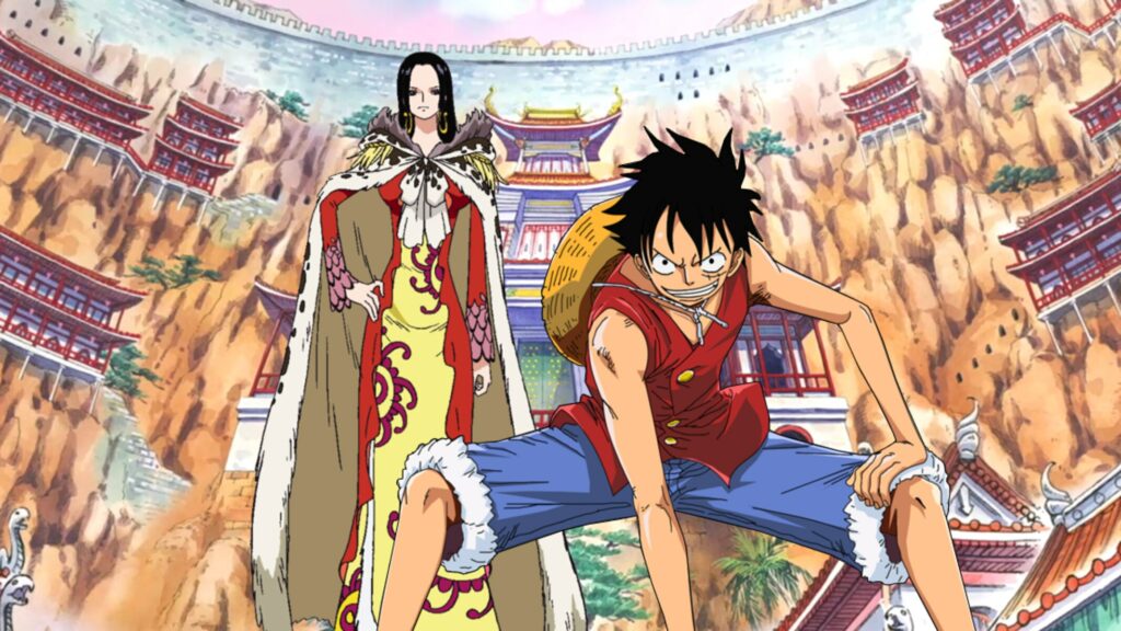 boa hancock monkey d. luffy amazon lily spoiler eiichiro oda one piece