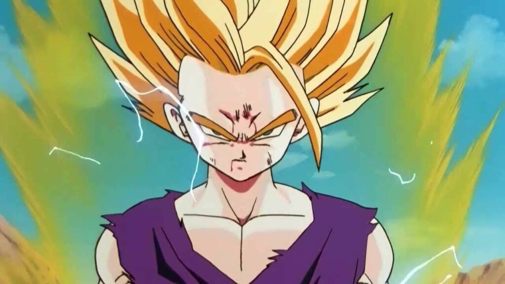 dragon ball z potenza gohan ssj 2 un epica illustrazione v3 380171