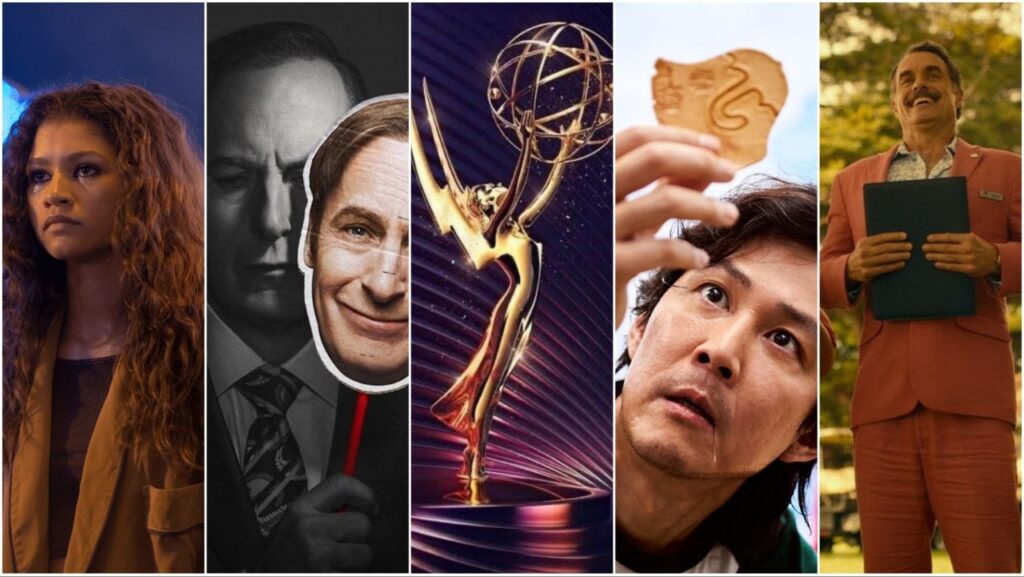 Euphoria, Better Call Saul, Emmy, Squid Game, The White Lotus