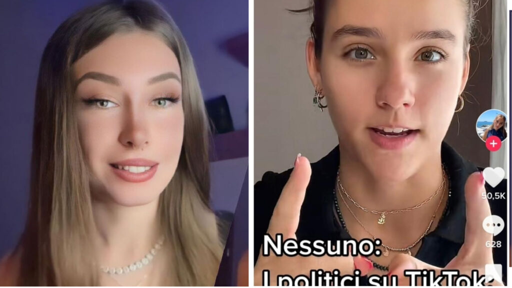 politici italiani tiktok elisa esposito berlusconi renzi calenda elezioni 25 settembre