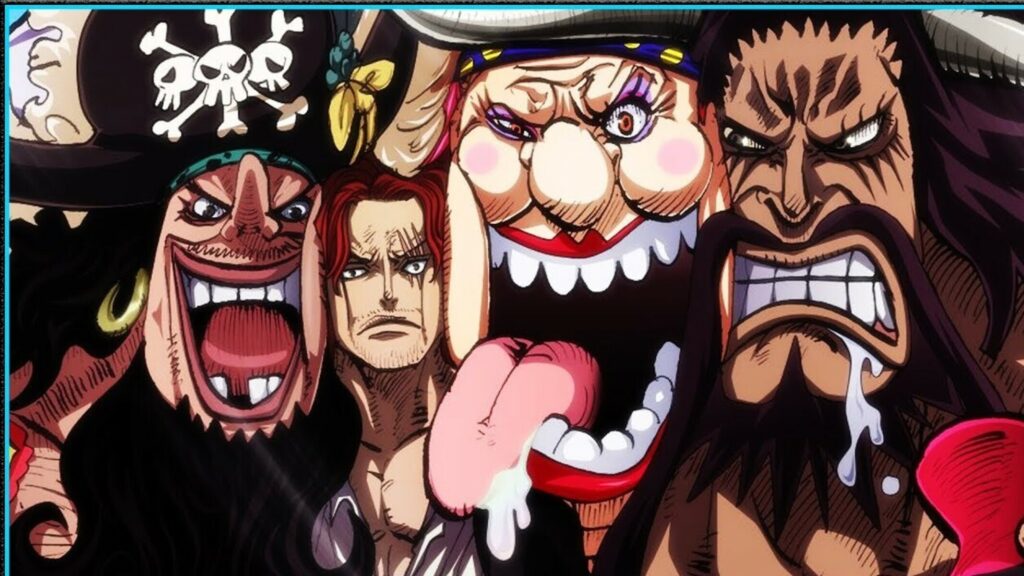 one piece boa hancock kaido shanks mihawk big mom buggy crocodile arbel barbanera luffy kid law