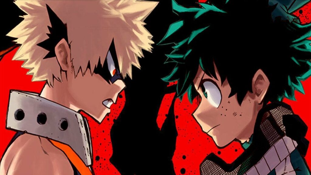 my hero academia bakugo deku