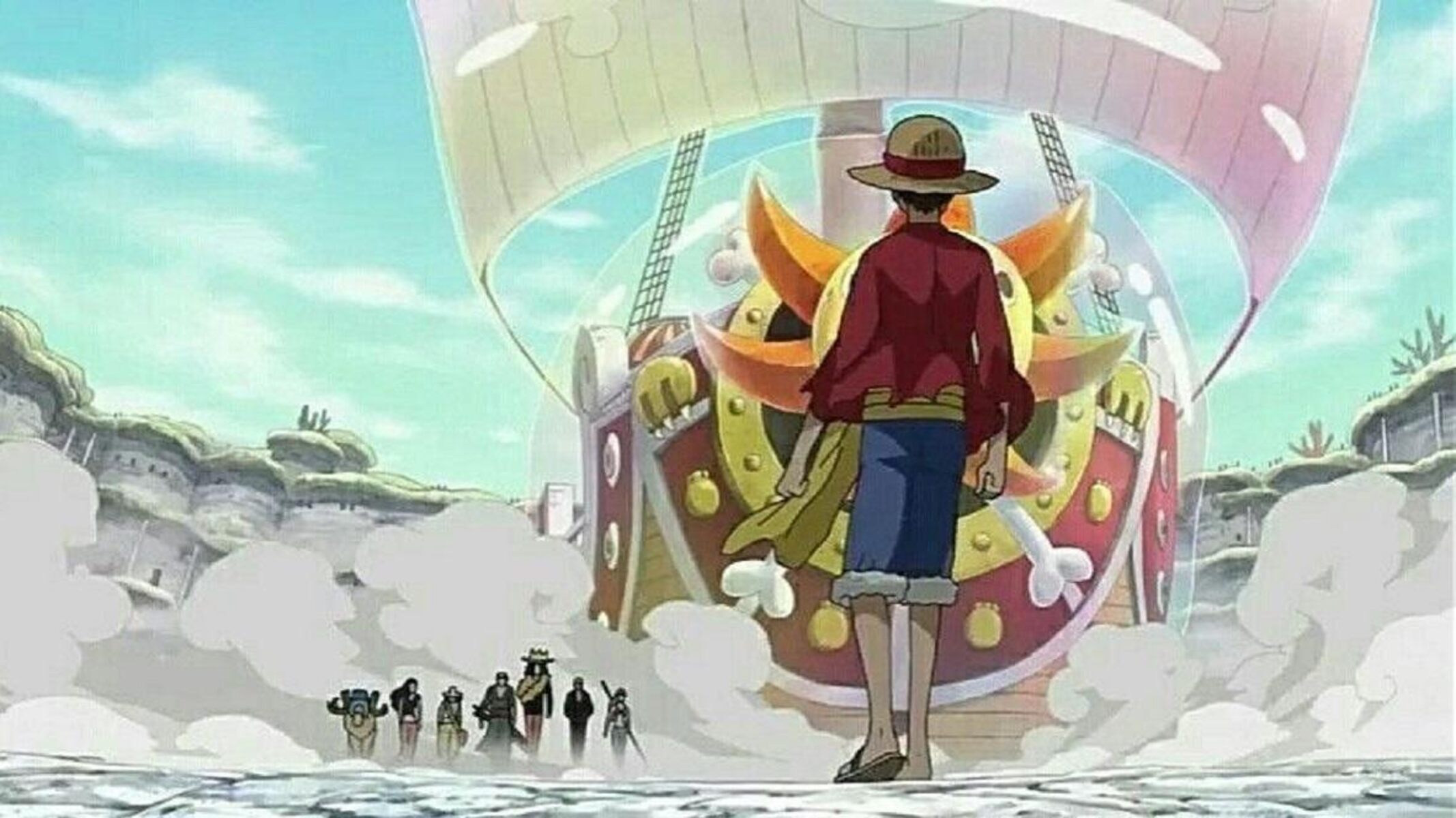 one piece thousand sunny 1