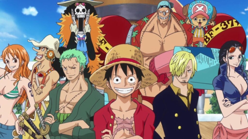 one piece spoiler mugiwara cappello di paglia luffy zoro jinbe brook usopp nami nico robin bibi 