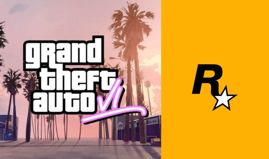 GTA 6 e logo Rockstar Games 