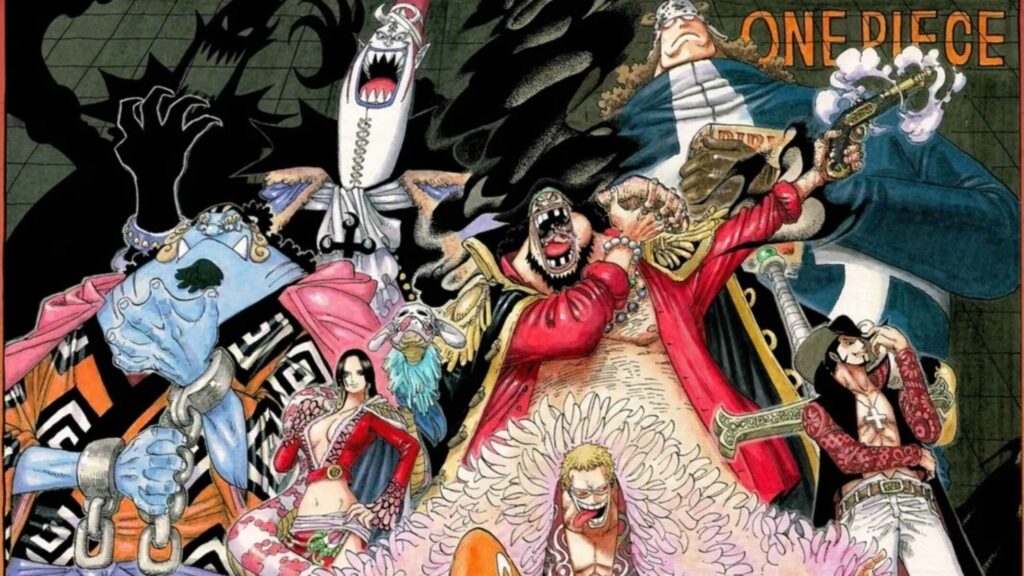 one piece shichibukai flotta dei sette