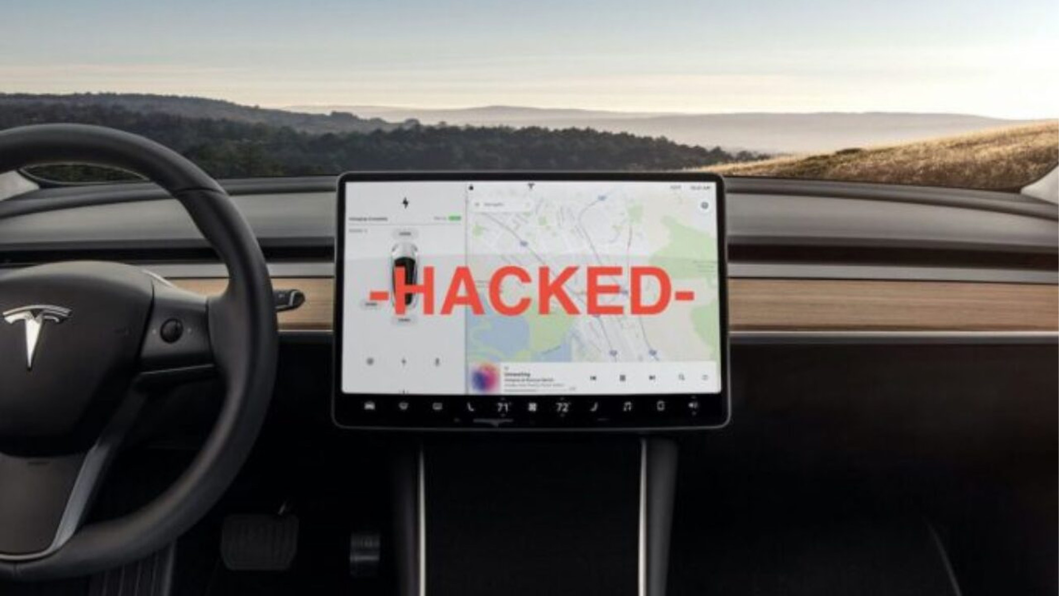 Tesla Model Y hack