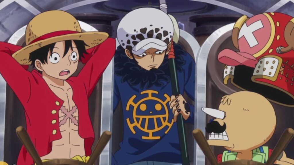 one piece law luffy