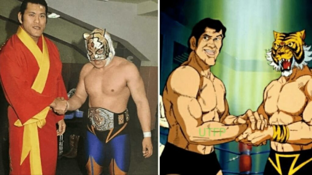 antonio inoki l'uomo tigre muhammad alì boxe wrestling giappone andrè the giant hulk hogan baki
