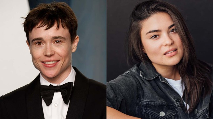 Elliot Page and Devery Jacobs