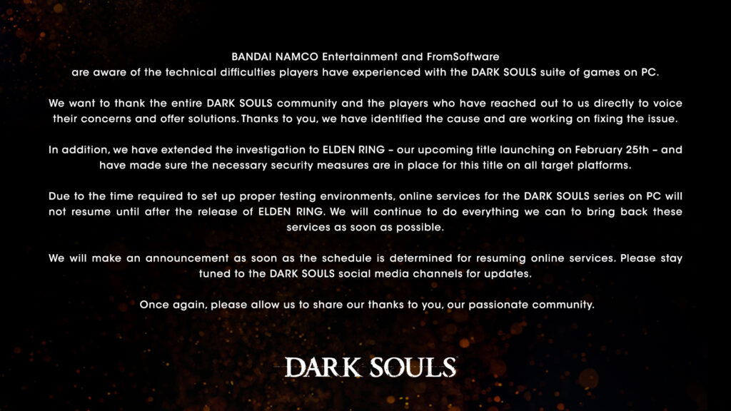 Dark-Souls-invasion-bug-notice-servers-closed