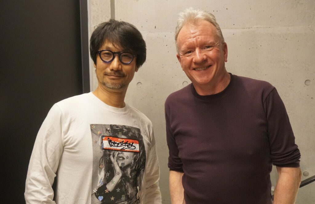 Hideo Kojima con Jim Ryan