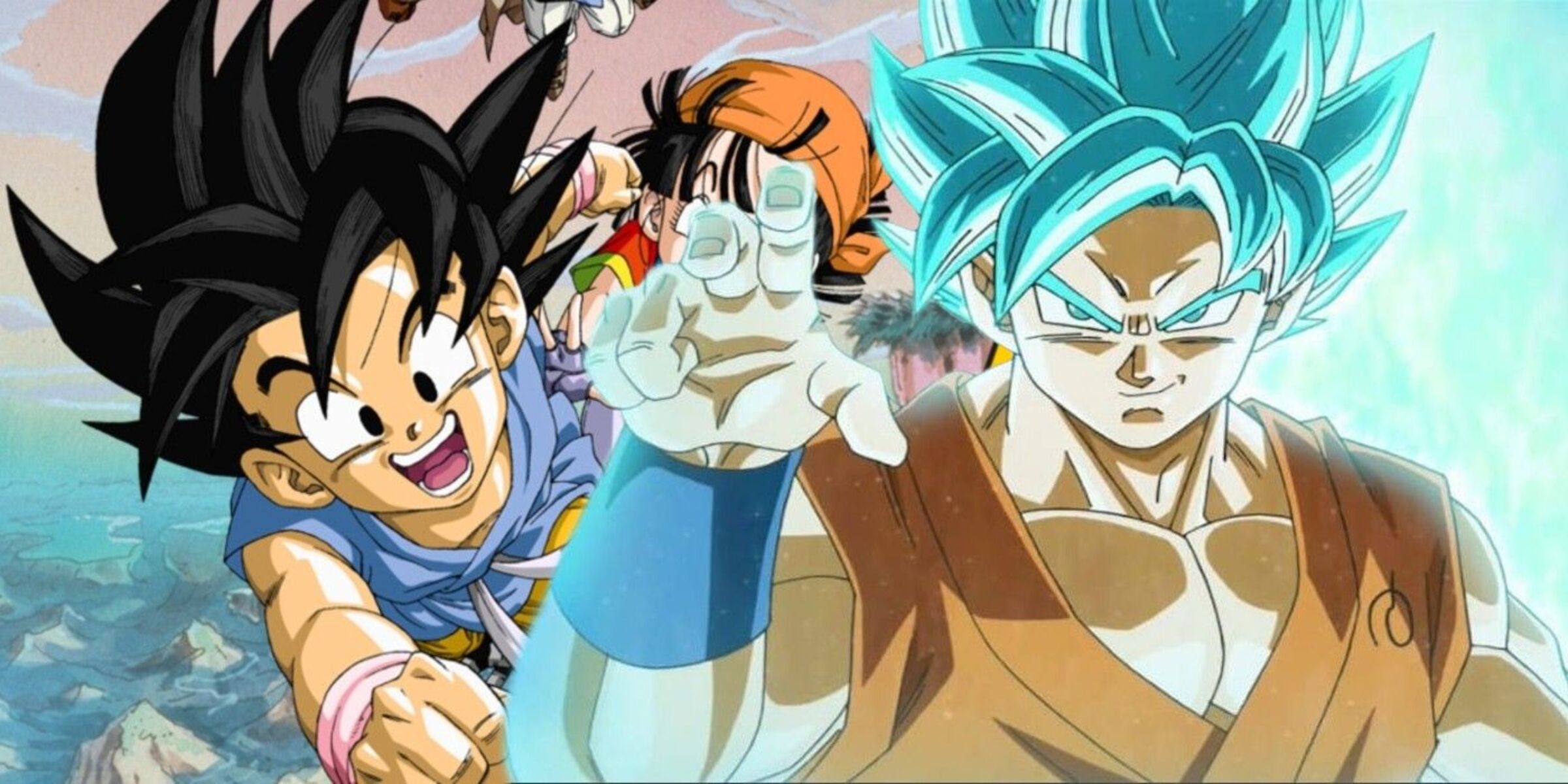 Goku in Dragon Ball Super and GT 1