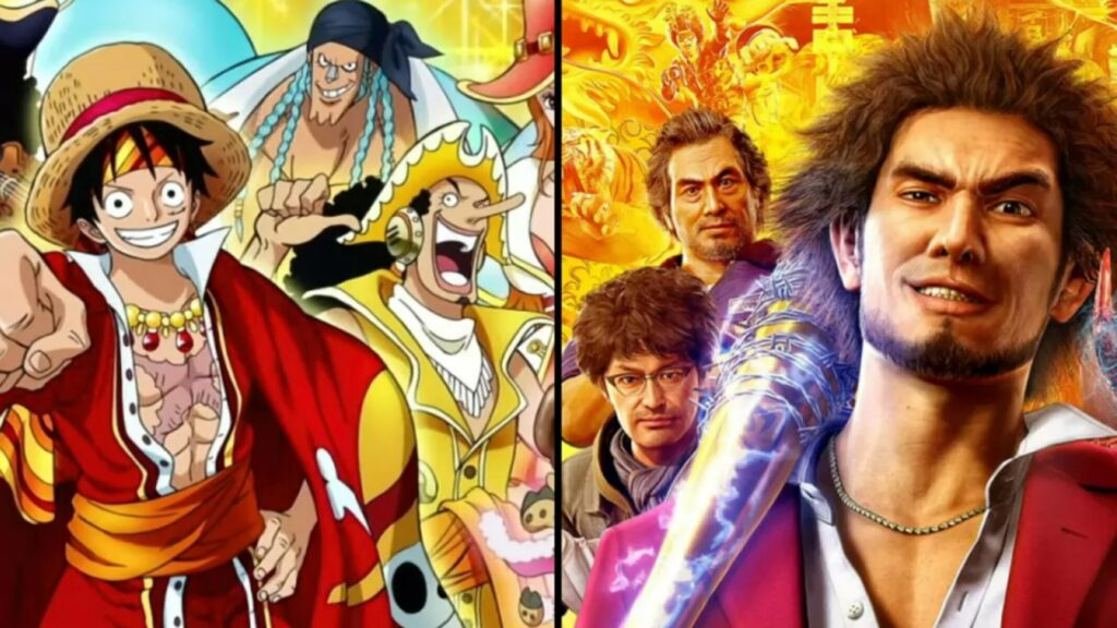 yakuza like a dragon one piece mugiwara luffy ichiban capitolo 1064