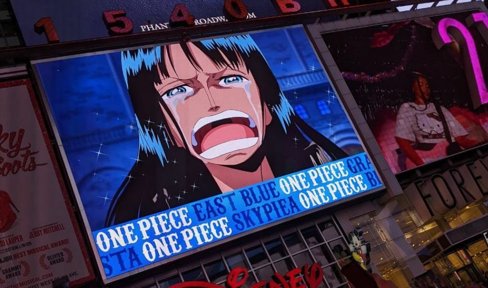 One piece Times Square e1665428520527