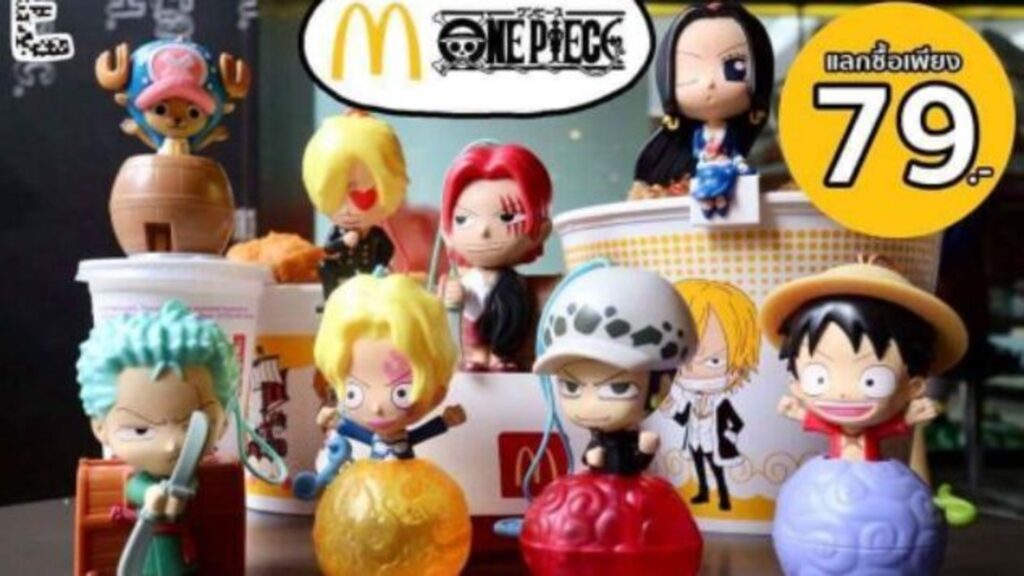 I meravigliosi gadget di One Piece negli Happy Meal di McDonald's: quando  in Occidente?