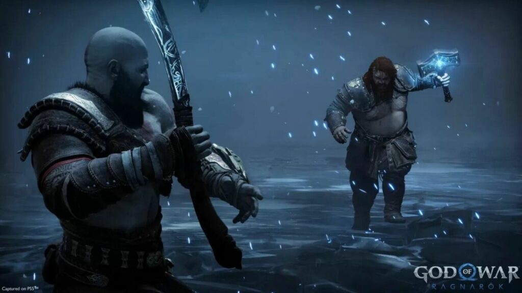 God of War Ragnarok, Kratos e Thor
