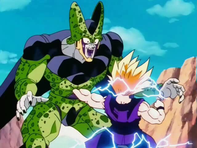 gohan vs cell