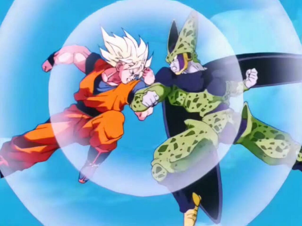 goku vs cell